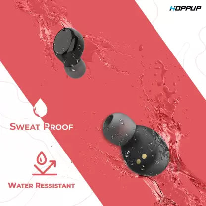 HOPPUP MINI Bluetooth Headset (Red, True Wireless) HOPPUP MINI Bluetooth Headset (Red, True Wireless)